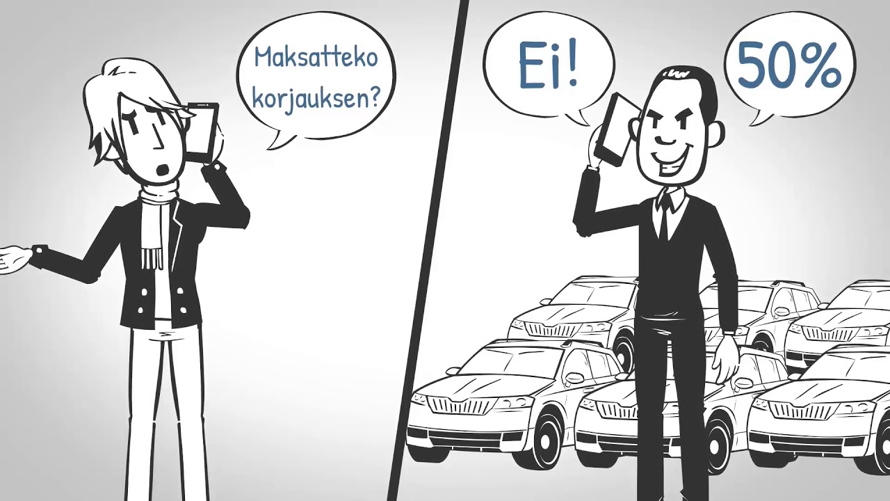 Autokaupan purku - Laki Lehtonen